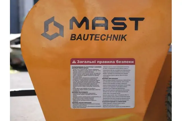 Траншеєкопач MAST Bautechnik MGF-1500 5