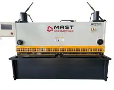 Гидравлические гильотинные ножницы MAST CNC MACHINEN QC11K-6X2500 с TP10S