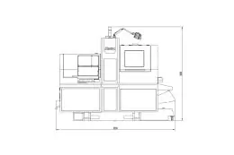 Токарний верстат ЧПУ швейцарського типу BYSK B20 10