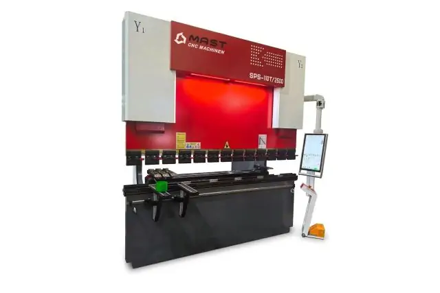 Электрогидравлический листогибочный пресс с ЧПУ WBD-110T/2500 с SCS700 1