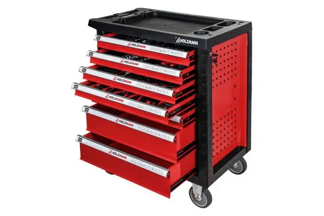 Тележка для мастерской с инструментами Holzmann WW770W, 261 эл 1