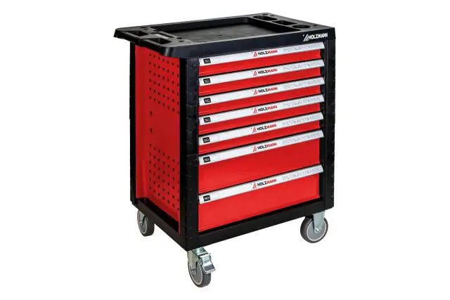 Тележка для мастерской с инструментами Holzmann WW770W, 261 эл 3