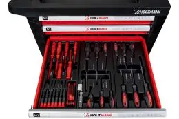 Візок для майстерні з інструментами Holzmann WW770W, 261 ел 6