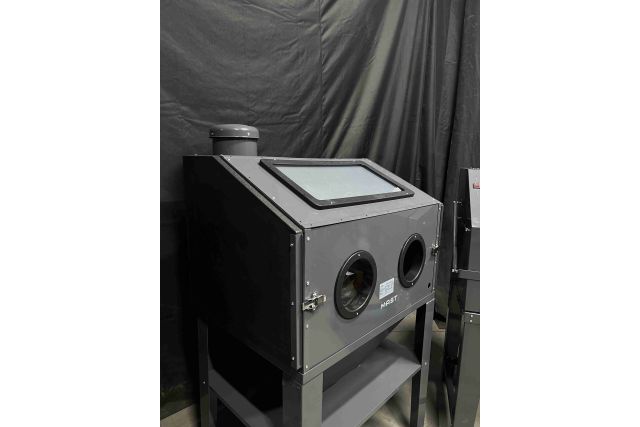 Піскоструменева камера MAST MSC350SD+DC15 (бокові дверцята) 2