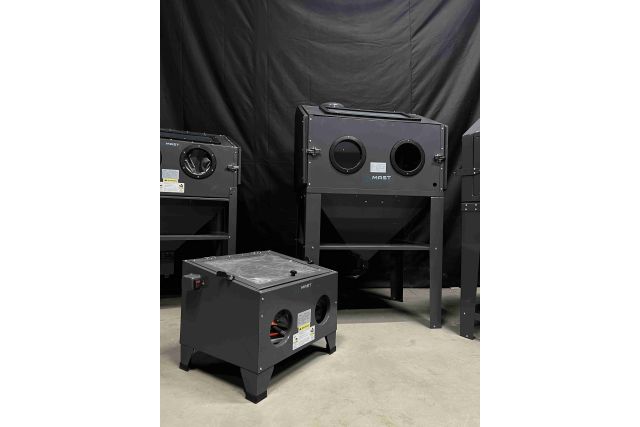 Піскоструменева камера MAST MSC350SD+DC15 (бокові дверцята) 6