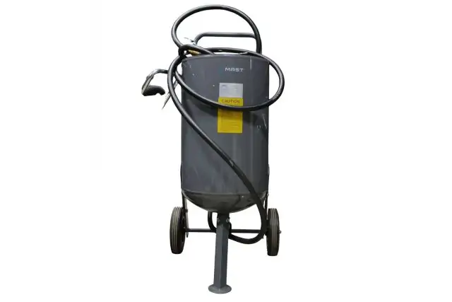 Пескоструйный аппарат напорного типа MAST MSB26 (80 л) 6