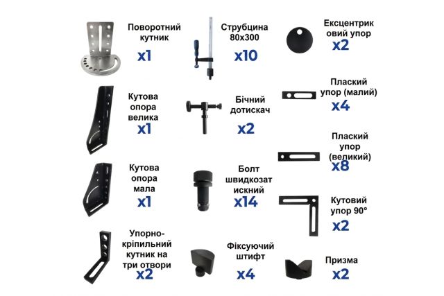 Набор инструментов STANDARD POS-MET 16 мм 1