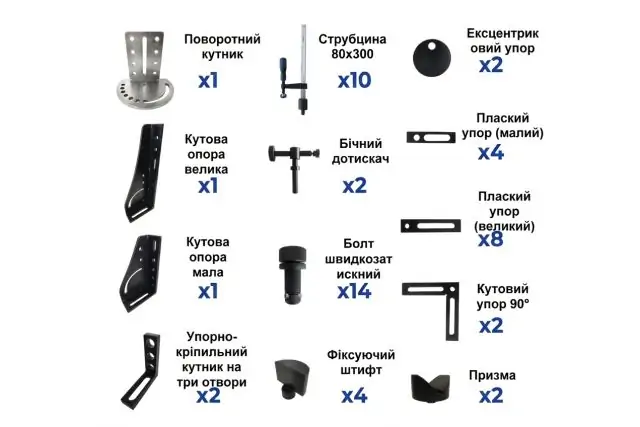Набор инструментов STANDARD POS-MET 16 мм 1