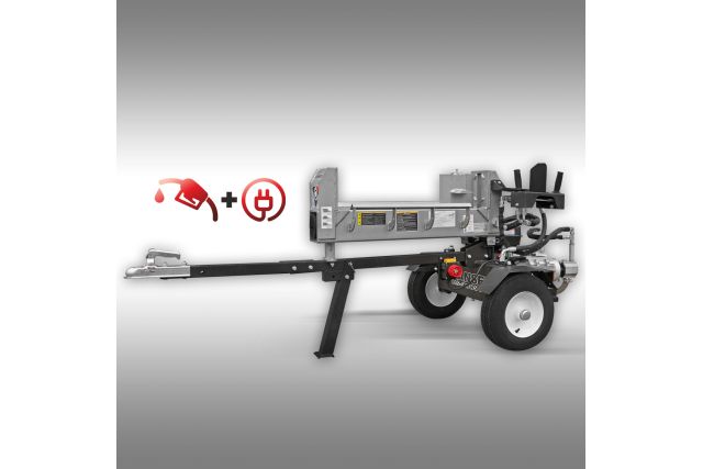 Дровокол комбінований бензин + електро Jansen HS-20DS63K 1