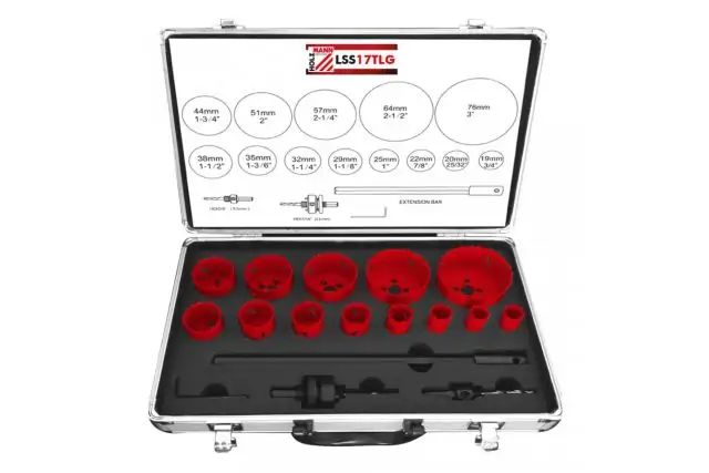 Набор корончатых сверл по дереву Holzmann LSS17TLG 1