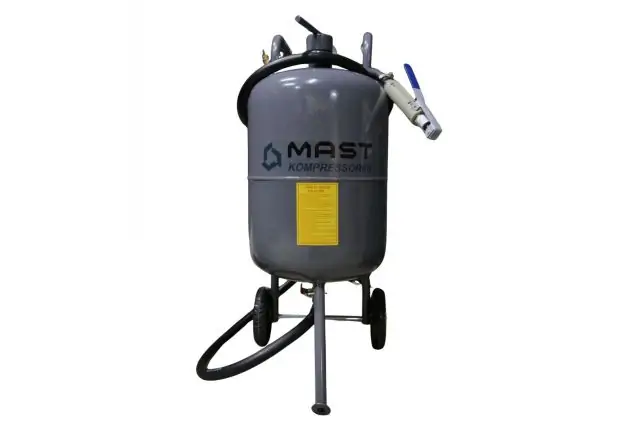 Напорный пескоструйный аппарат MAST MSB10 (37 л) 12