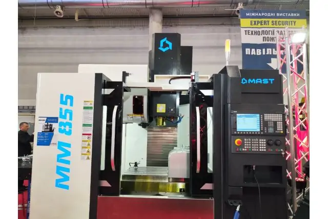 Обрабатывающий центр с ЧПУ MAST MM 855 S24  10