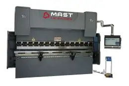 Електро-гідравлічний листозгинальний прес WE-110T/3200 4+1 Axis з DELEM DA53TX 2D 2