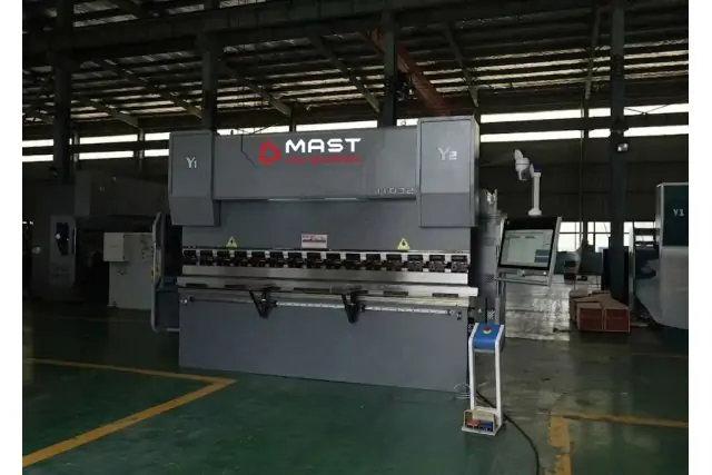 Електро-гідравлічний листозгинальний прес WE-110T/3200 4+1 Axis з DELEM DA53TX 2D 4