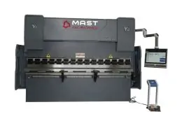Електро-гідравлічний листозгинальний прес WE-110T/3200 4+1 Axis з DELEM DA53TX 2D 1