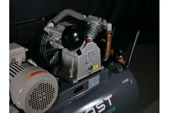 Поршневой компрессор MAST VA90/200L 400 12.5BAR 7