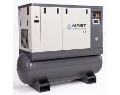 Гвинтовий компресор Mast LZN-8 COMBO inverter (осушувач + ресивер 300 л, двигун на постійних магнітах)