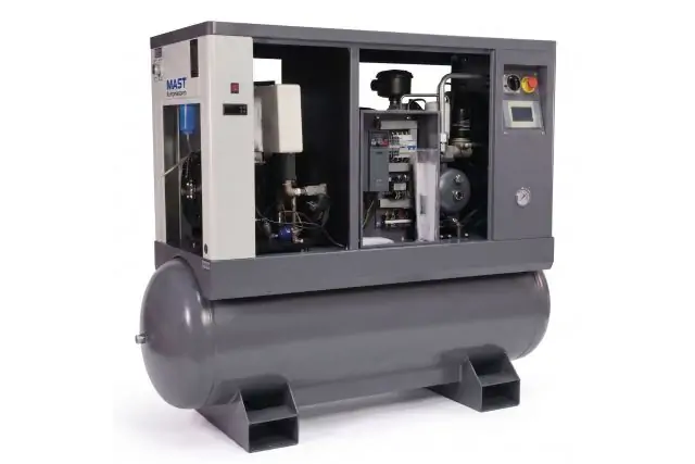 Гвинтовий компресор Mast LZN-8 COMBO inverter (осушувач + ресивер 300 л, двигун на постійних магнітах) 3