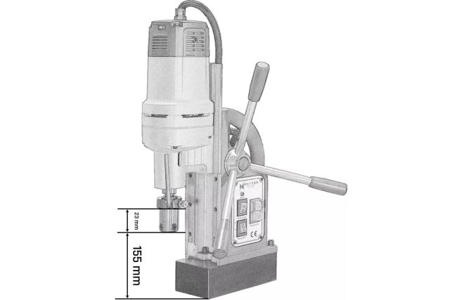 Магнитная дрель METCOR HY3502 10