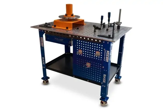 Мобильный сварочно-сборочный стол POS-MET BASE 1200x800 1