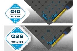 Зварювальний стіл 1200×800 мм – система 16 STANDARD 2