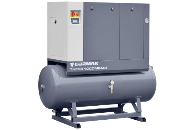 Комплект CORMAK THEOR 10Compact (гвинтовий компресор THEOR 10, осушувач повітря N10S, бак 500л)