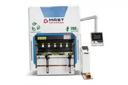 Электрический листогибочный пресс с ЧПУ MAST CNC Machinen HTP-40T/1250 мм с DA53TX 1