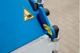 Листогибочный станок OLMET M20x2500 с дисковым ножом 6