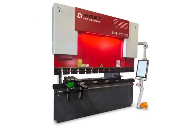 Электрогидравлический листогибочный пресс MAST CNC Machinen WE-70T/2500 с Syntec-630BA 1