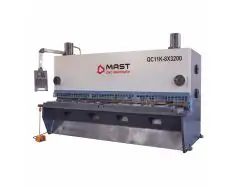 Гідравлічні гільйотинні ножиці MAST CNC MACHINEN QC11K-8X3200 з TP10S