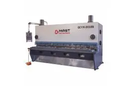 Гідравлічні гільйотинні ножиці MAST CNC MACHINEN QC11K-8X3200 з TP10S 1