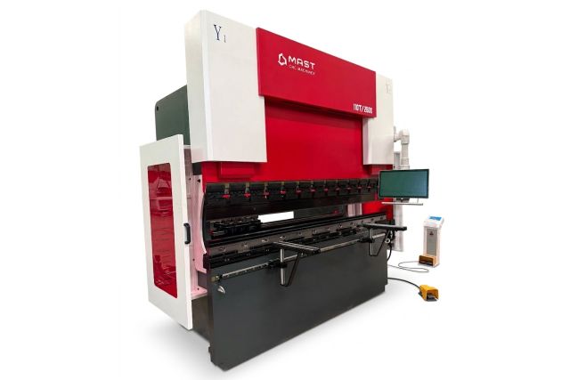 Электрогидравлический листогибочный пресс MAST CNC Machinen BSD-110T/2500 с ET18 (4+1 ось) 1