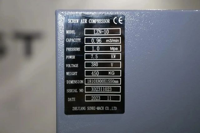 Гвинтовий компресор Mast LZN-10 COMBO inverter (Осушувач + ресивер 500 л) 15