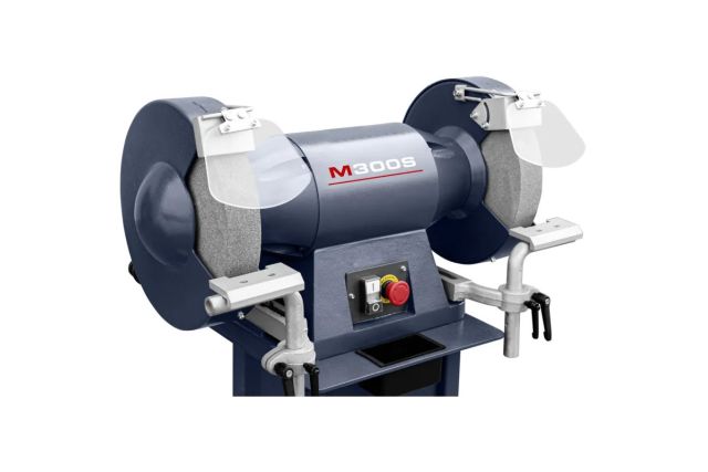 Дводискова шліфувальна машина CORMAK M300S з підставкою та аспірацією MDC750 400V 5