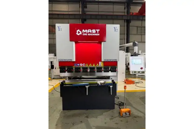 Гідравлічний листозгинальний прес MAST CNC Machinen SPS-63T/1600 з TP10S  2