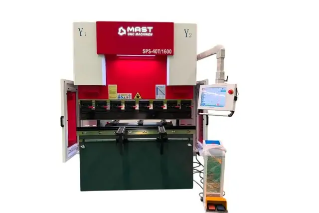 Электрогидравлический листогибочный пресс MAST CNC Machinen SPS-40T/1600 с ET15 1