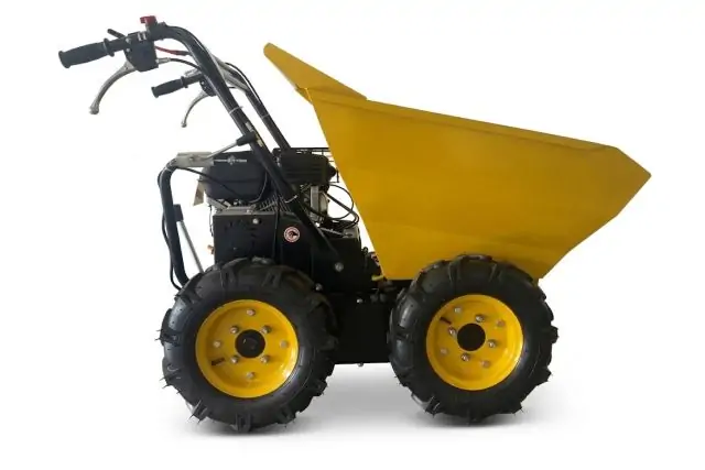 Бензиновый мини-самосвал MAST Bautechnik MT-RD400 1