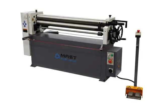 Електромеханічний вальцювальний верстат MAST Metalltechnik M-ESR-1550x3,5 3