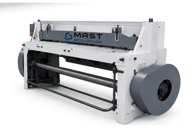 Электромеханические гильотинные ножницы MAST Metalltechnik QB11-6X1500 4