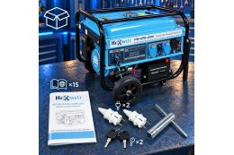 Бензиновый генератор HEXWELT HW-APB-4000 9