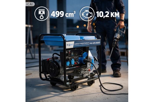 Дизельный генератор HEXWELT HW-APD-8500D 4
