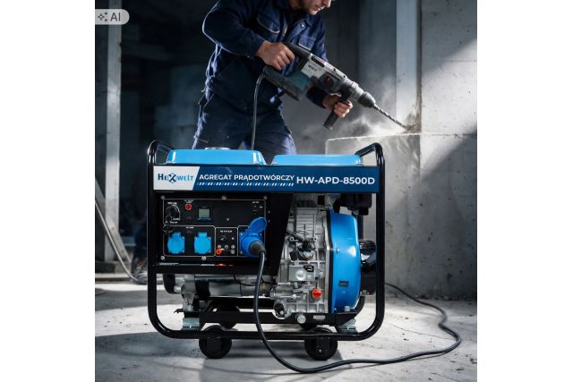 Дизельний генератор HEXWELT HW-APD-8500D 11