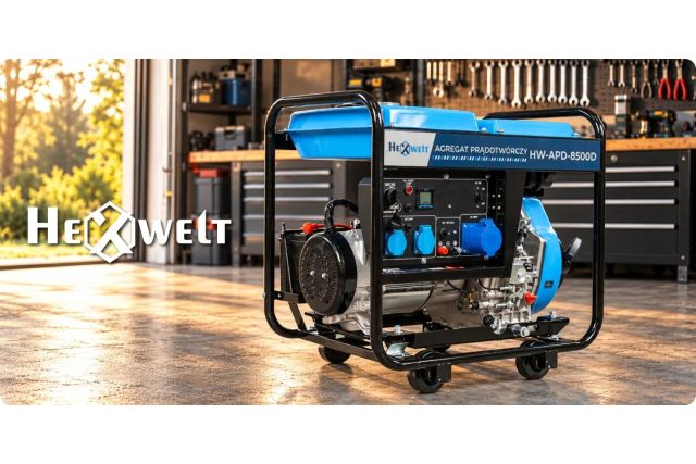 Дизельний генератор HEXWELT HW-APD-8500D 12
