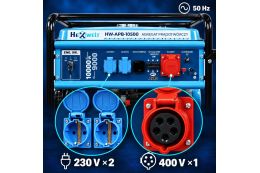 Бензиновий генератор HEXWELT HW-APB-10500 3