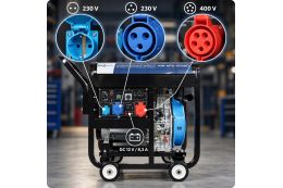 Дизельный генератор HEXWELT HW-APD-11000D 3