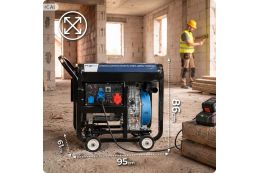 Дизельный генератор HEXWELT HW-APD-11000D 8