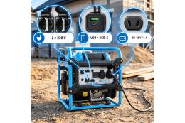 Инверторный генератор HEXWELT HW-API-4500I 3