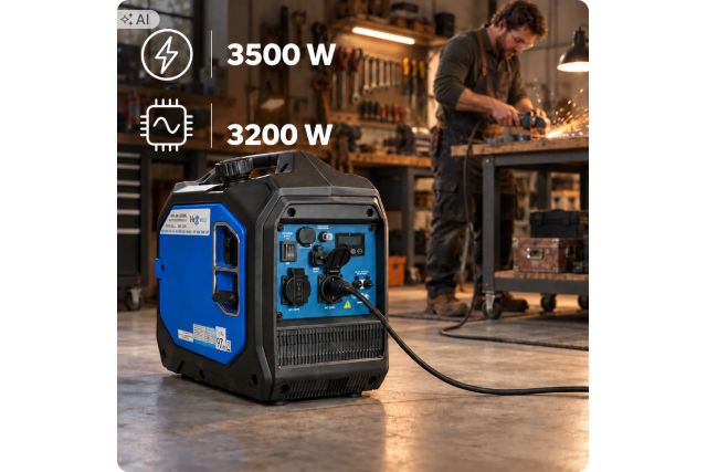 Инверторный генератор HEXWELT HW-API-2500IS 2
