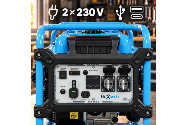 Инверторный генератор HEXWELT HW-API-3750I 3