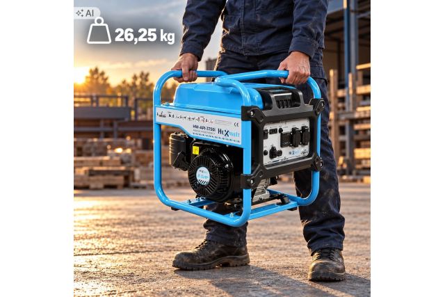 Інверторний генератор HEXWELT HW-API-3750I 10